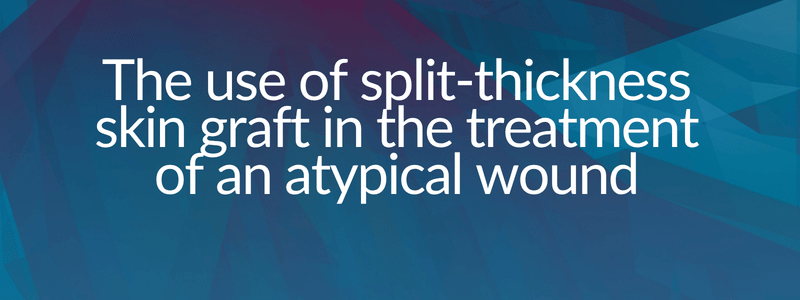 The use of split-thickness skin graft in the treatment
